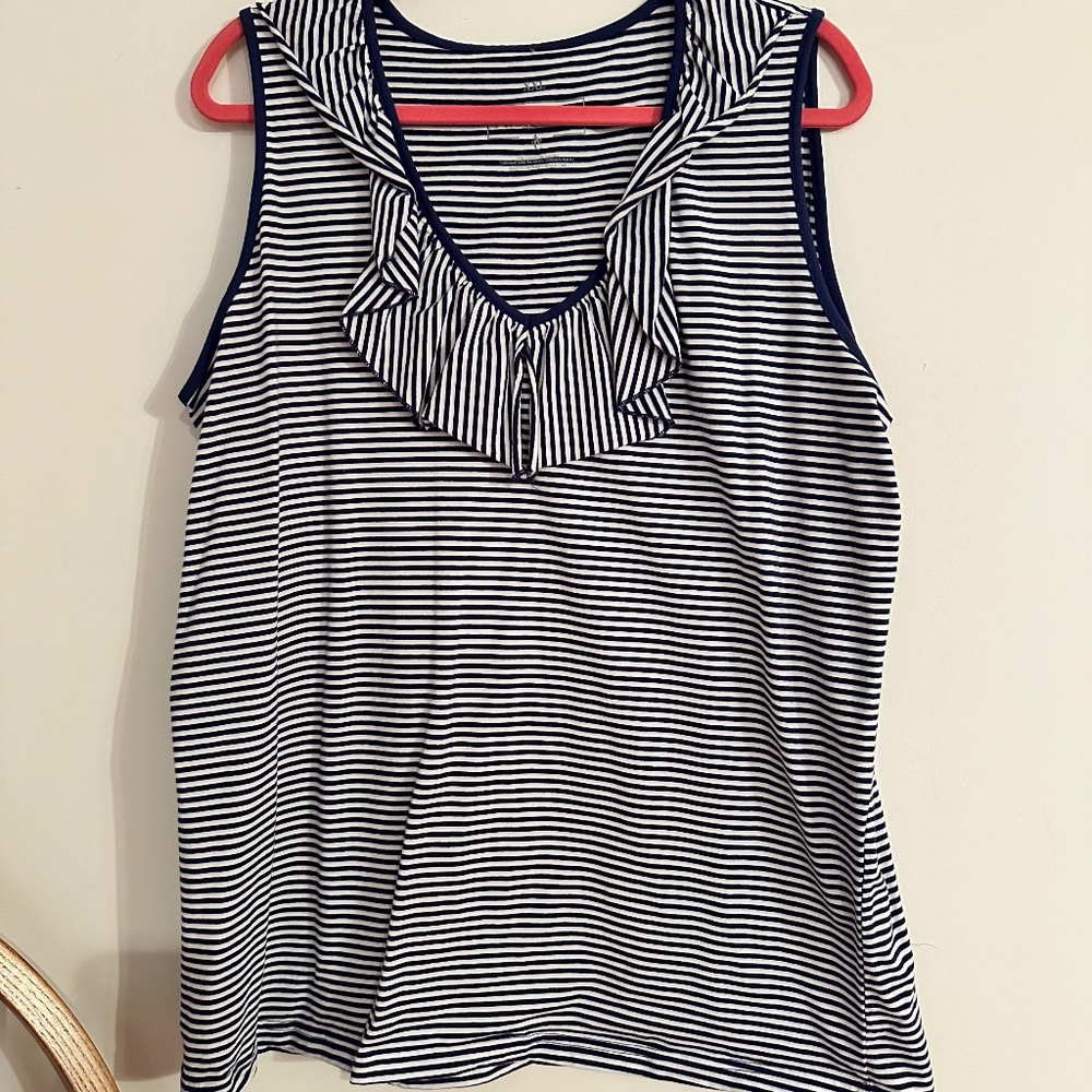 EUC ANA CLARE XXL SLEEVELESS KNIT TOP